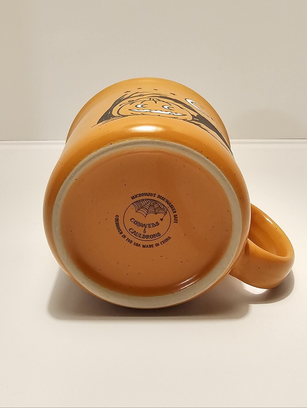 Cobwebs & Cauldrons Black Cat Jack O'Lantern Mug - Picture 6 of 6